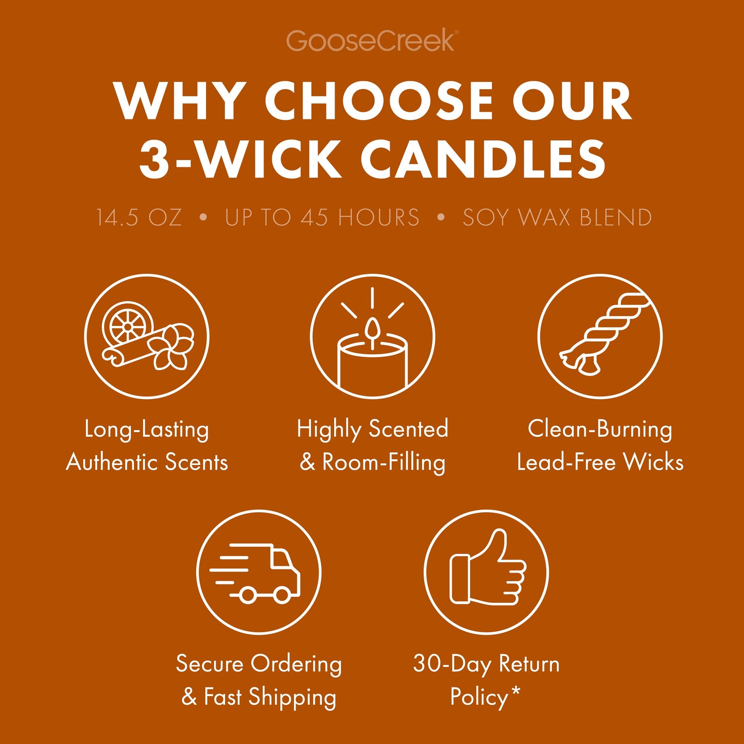 Golden Coconut Glow 3-Wick Candle