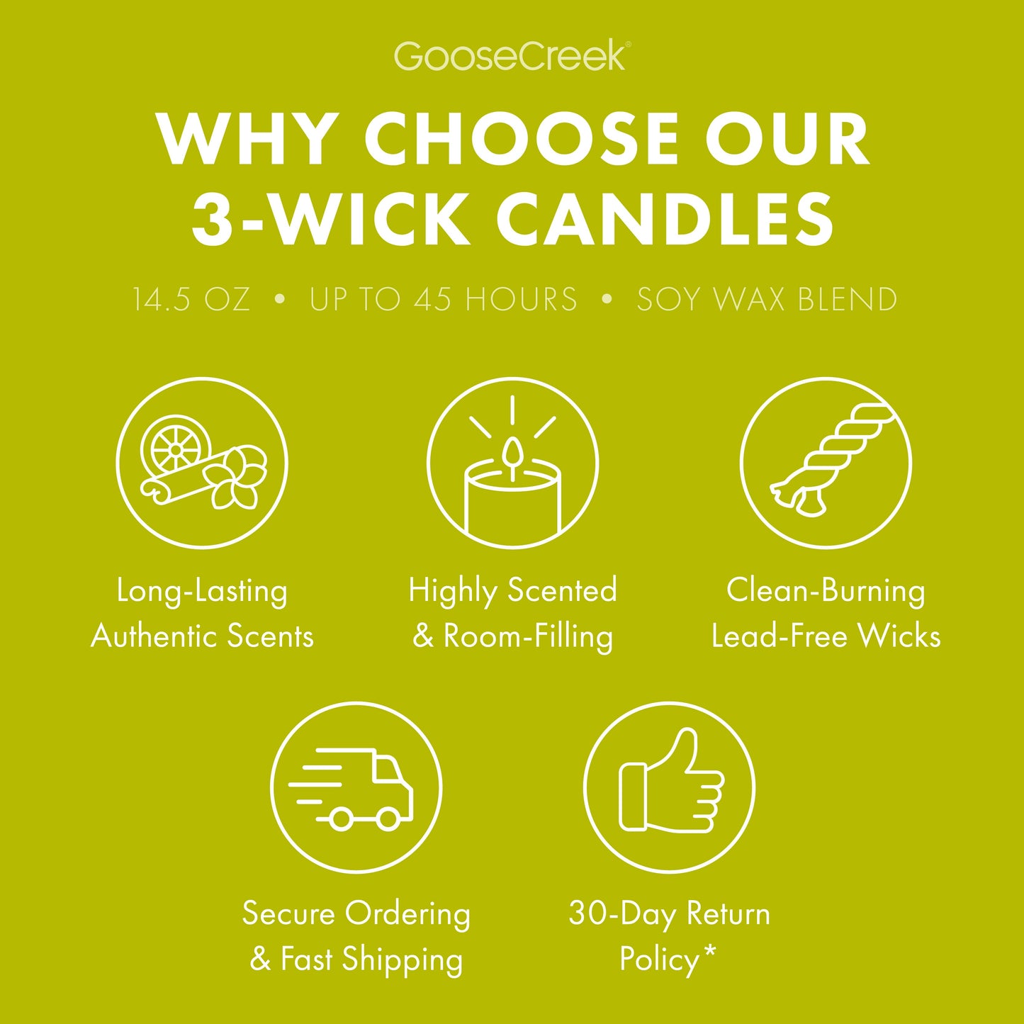Shoreline Woods 3-Wick Candle