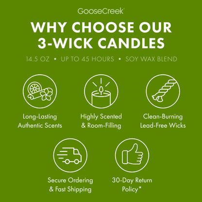 Coconut Caramel Apple 3-Wick Candle