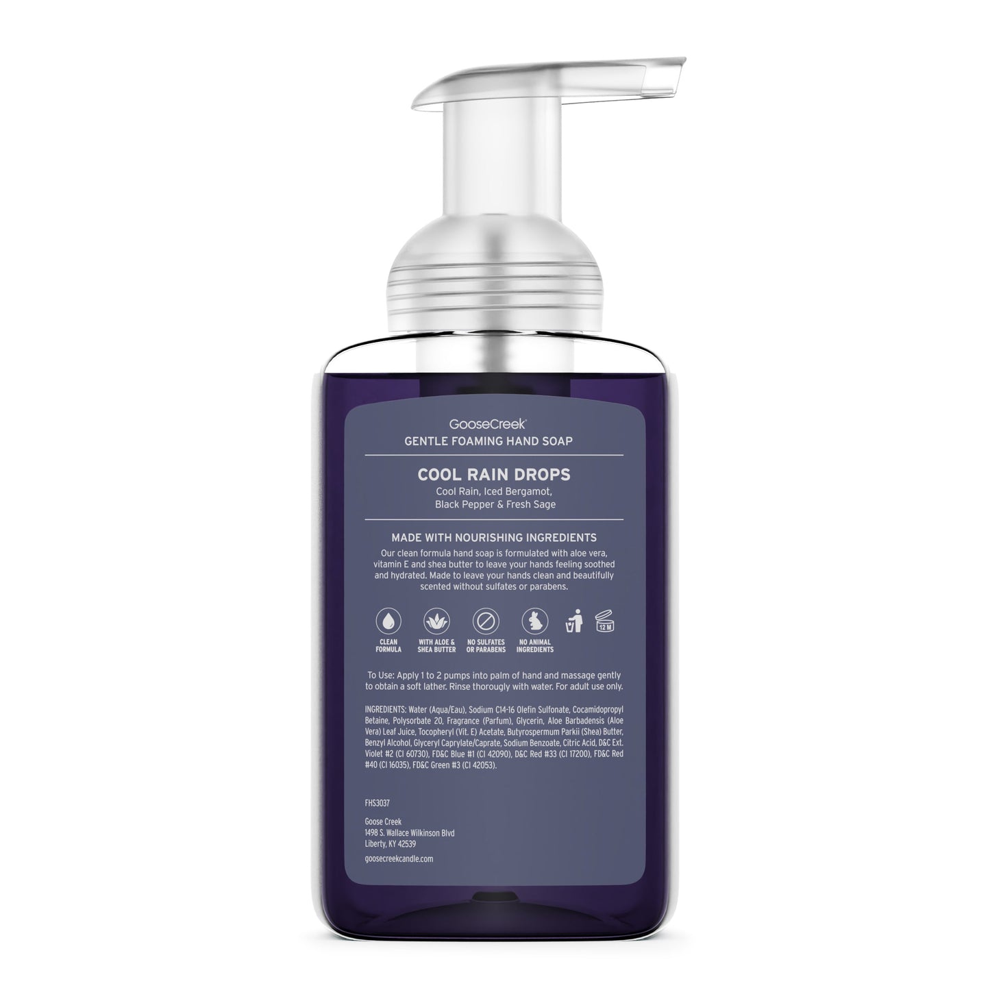 Cool Rain Drops Lush Foaming Hand Soap