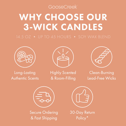 Coral Cove 3-Wick Candle