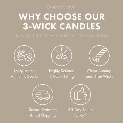 Drenched Coconut 3-Wick Candle