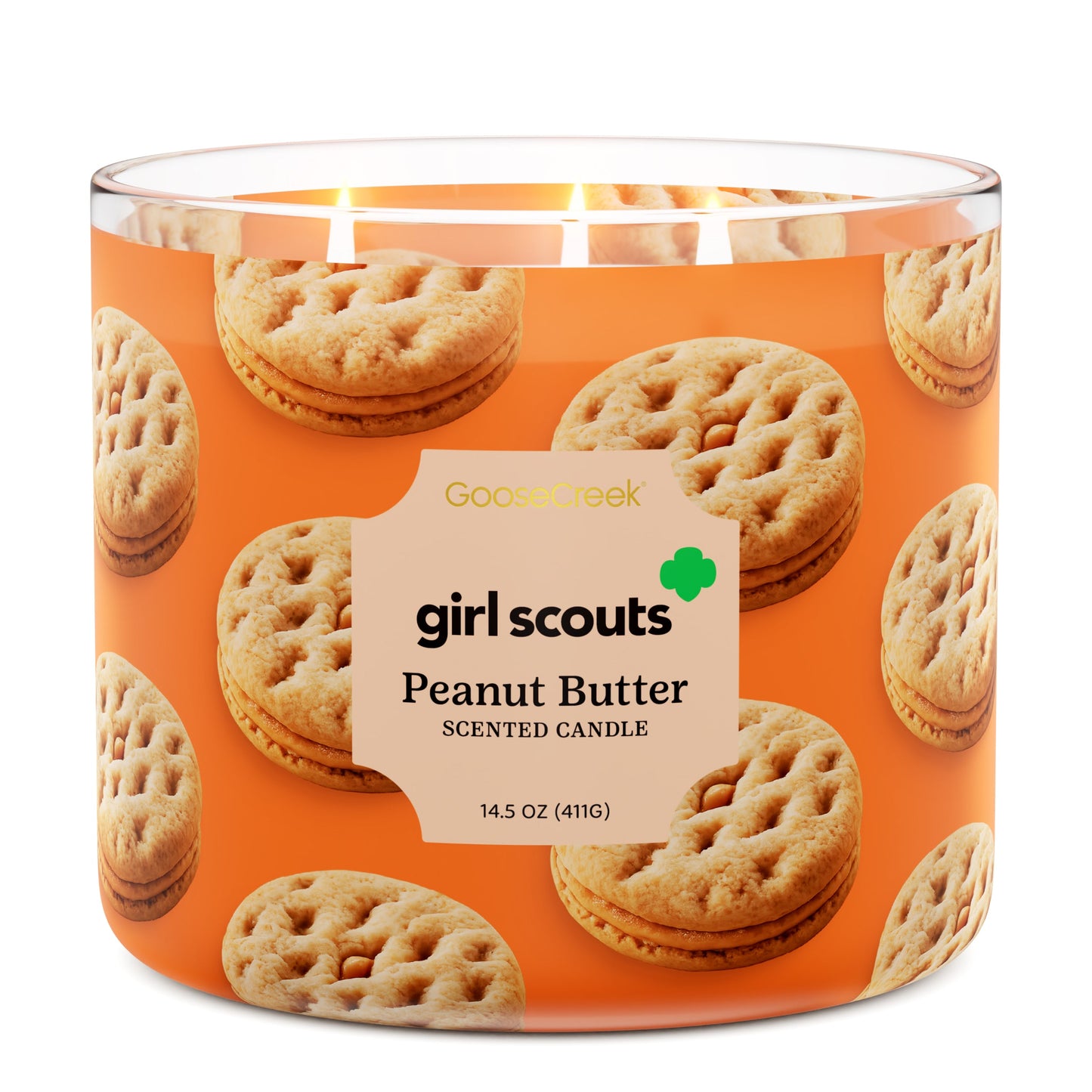 Girl Scouts Peanut Butter 3-Wick Candle