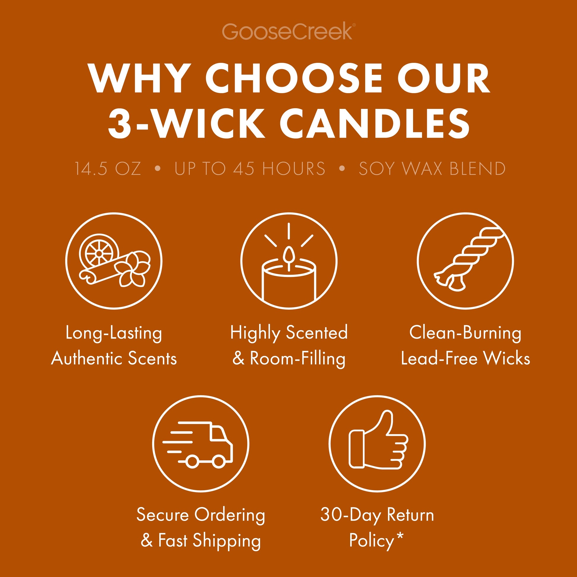 Golden Coconut Glow 3-Wick Candle