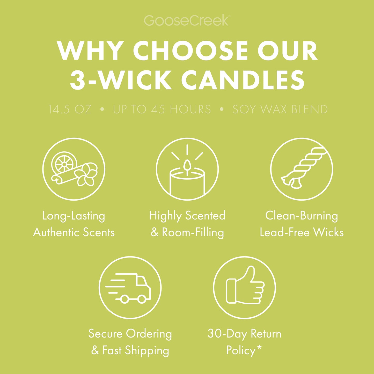 Honeydew Melon 3-Wick Candle