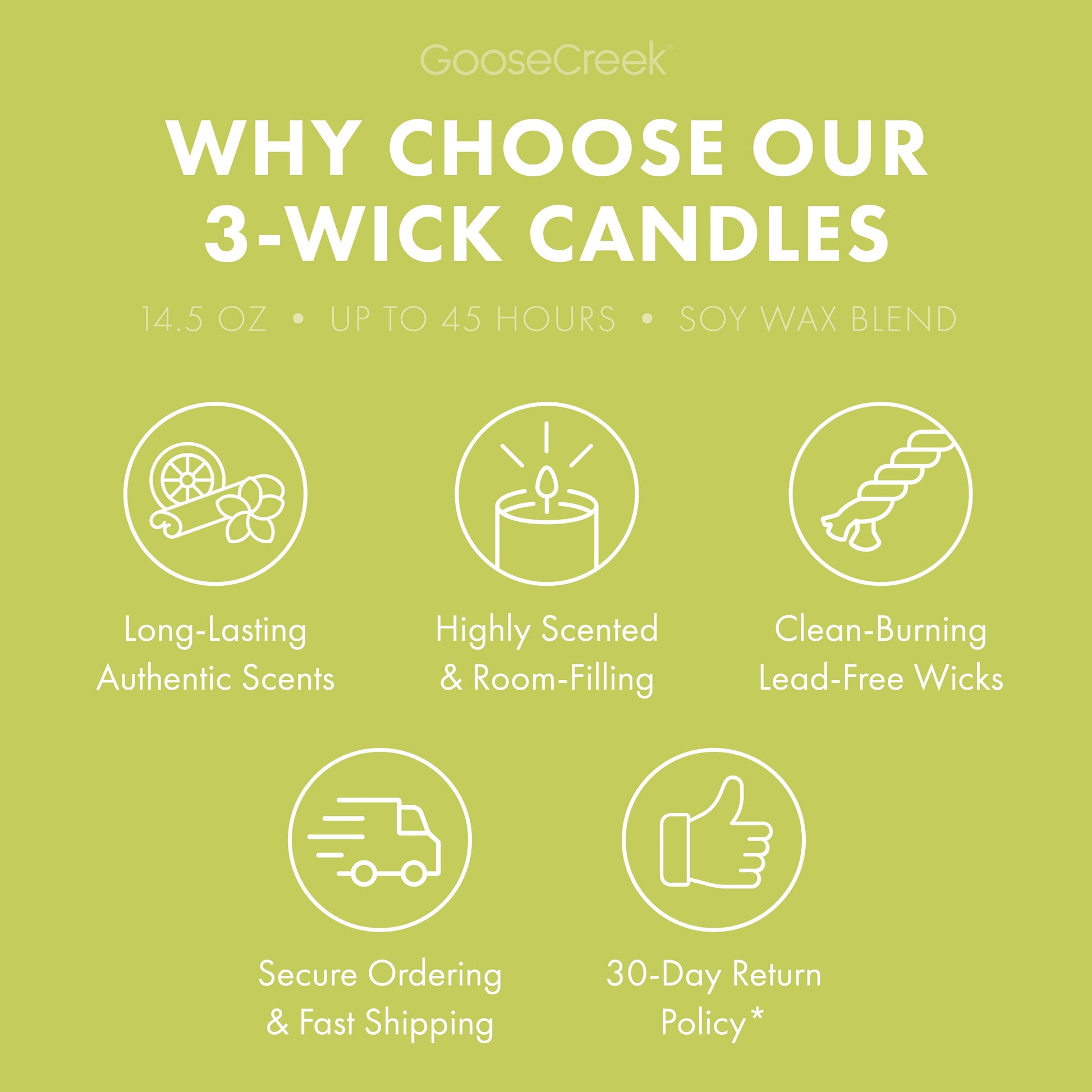 Honeydew Melon 3-Wick Candle