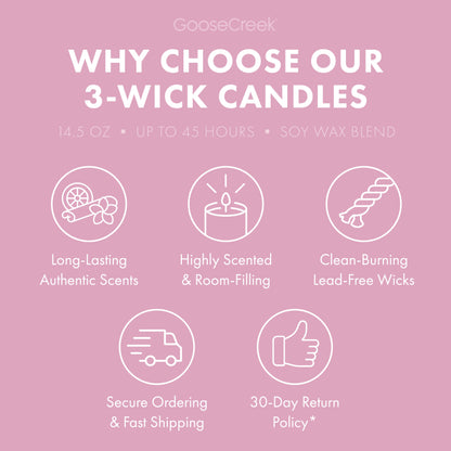 Lilac Garden 3-Wick Candle