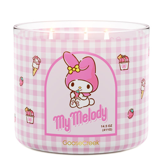 My Melody Hello Kitty 3-Wick Candle