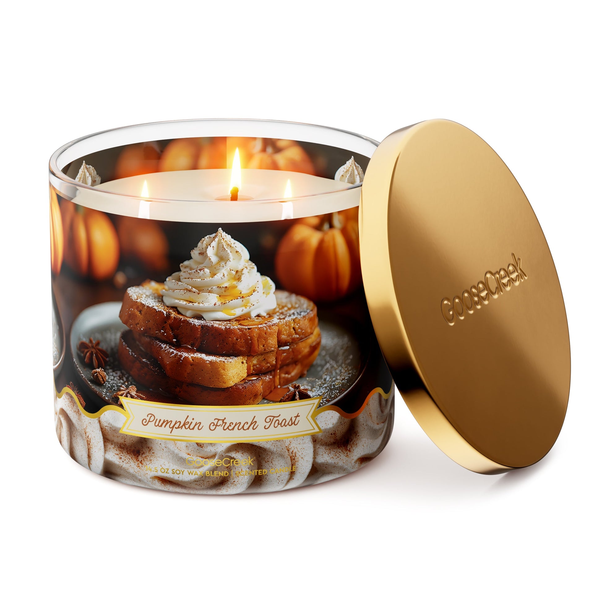 Pumpkin French Toast 3-Wick Candle