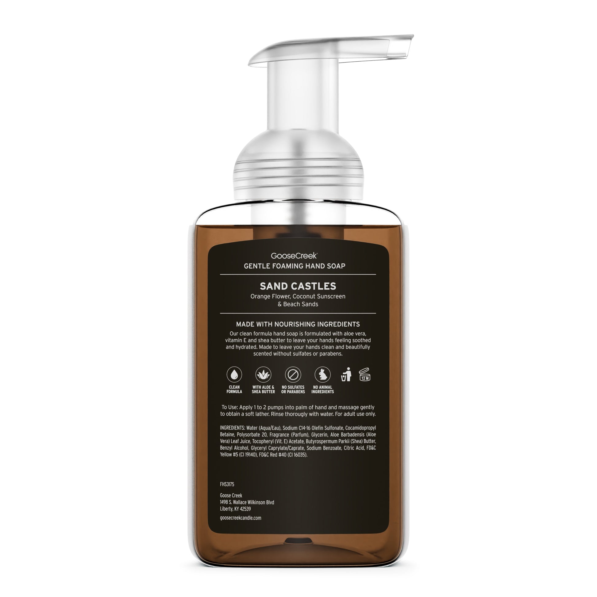 Sand Castles Lush Foaming Hand Soap