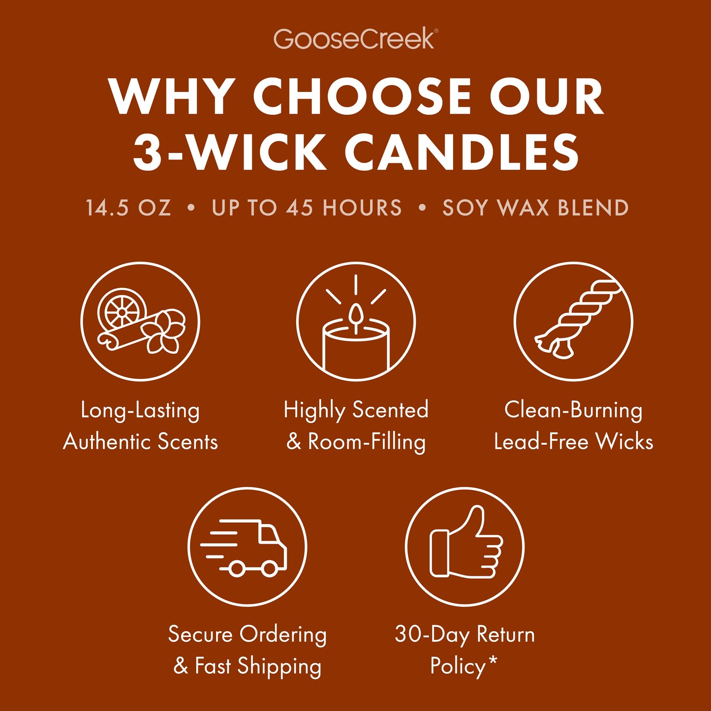 Sparkling Cinnamon 3-Wick Candle