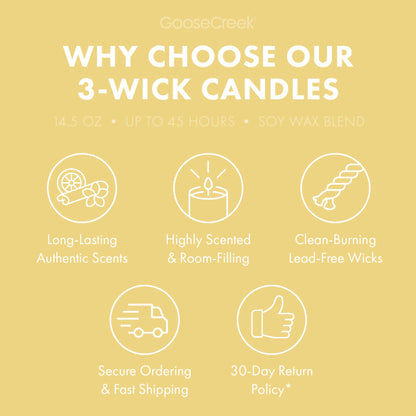 Sugared Lemon 3-Wick Candle